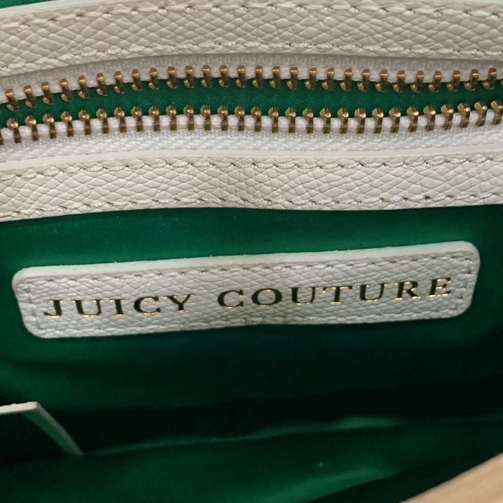 Juicy Couture White Leather Handbag and Matching Wallet Vintage💕 - Picture 6 of 7